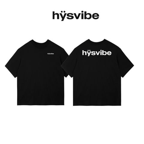  ÁO THUN BOXY HYS!VIBE BASIC 2025 100% COTTON 250GSM 
