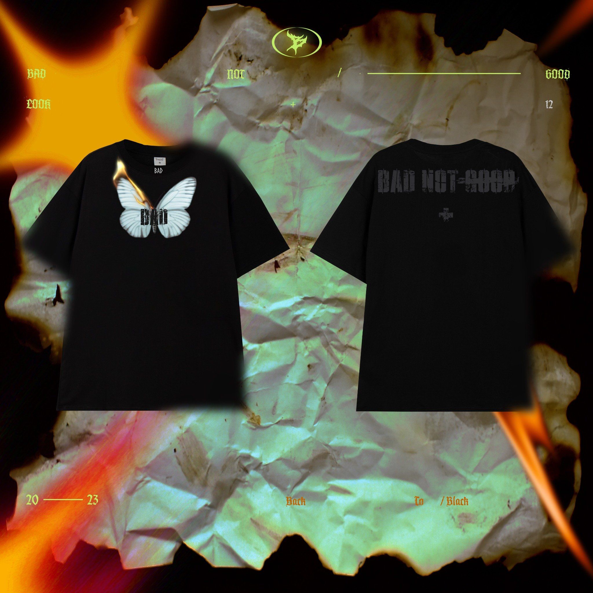  BNG GHOST BUTTERFLY T-SHIRT 