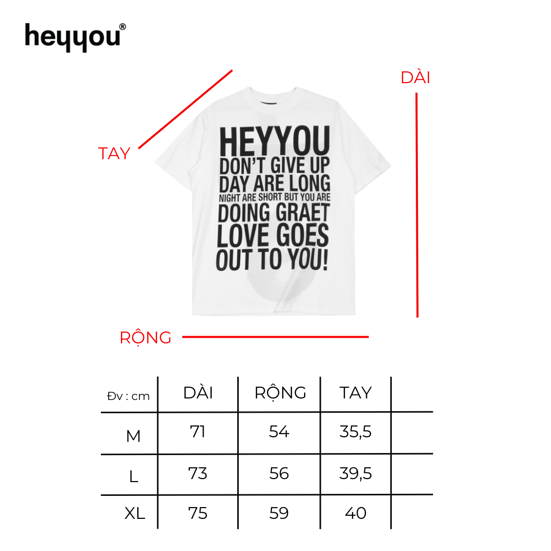  HEYYOU INSIDE OUT TEE 