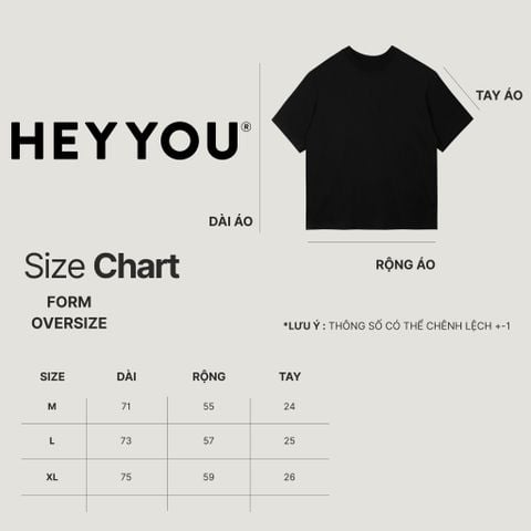  ÁO THUN HEYYOU 