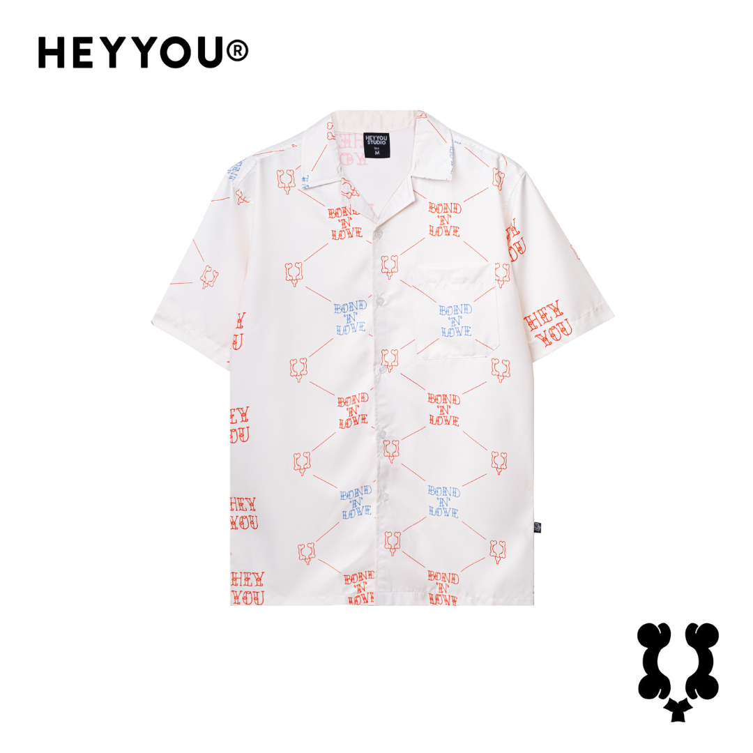  HEYYOU LNB CREAM SHIRT 