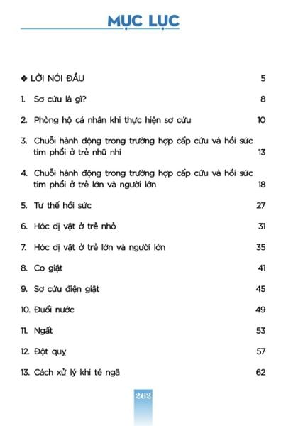  * Sách Sơ Cứu Nhanh & Túi Sơ Cứu Nhanh 