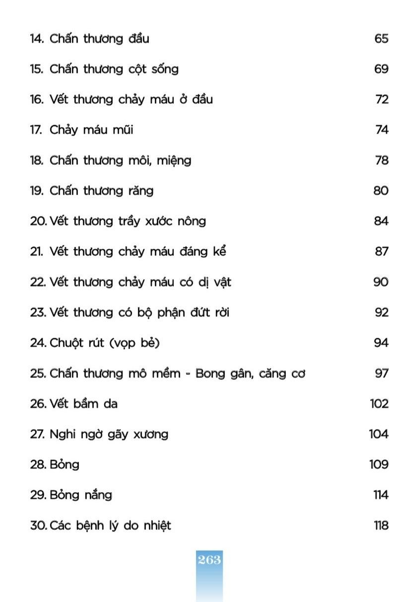  Sách Sơ Cứu Nhanh & Túi Sơ Cứu Nhanh 