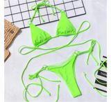  2BN82- Bộ bikini tam giác dây dài 