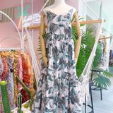  BLYMAXI- đầm maxi hoạ tiết 