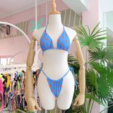  2BN59- bikini lọt khe màu hoạ tiết 