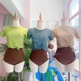  4BN78-Đồ bơi một mảnh kèm áo croptop 