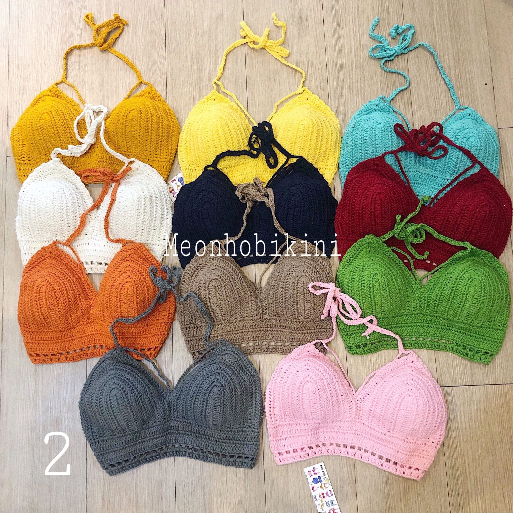  Crochet2- Áo yếm len đan 02 