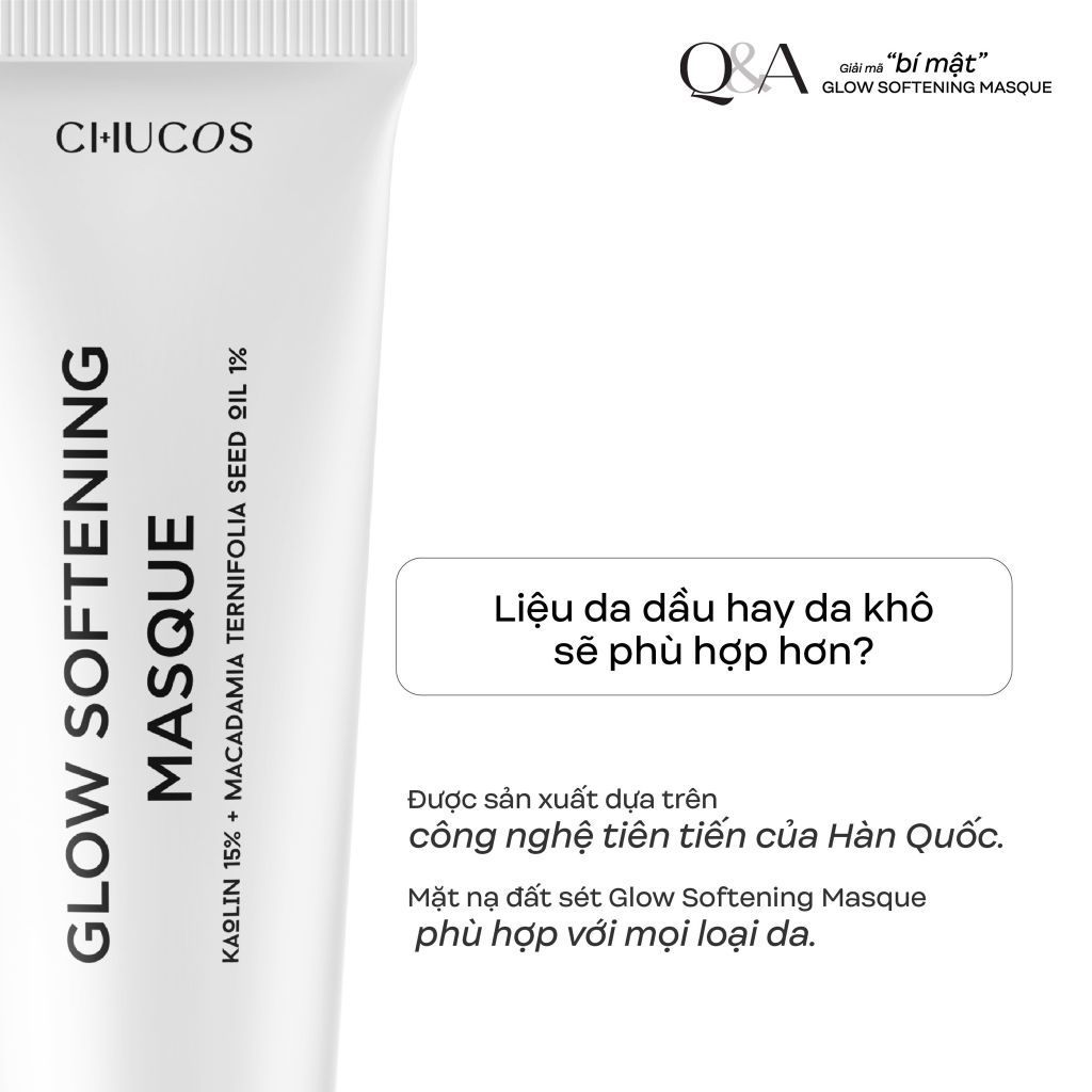 Mặt Nạ Đất Sét Glow Softening Masque 100ml