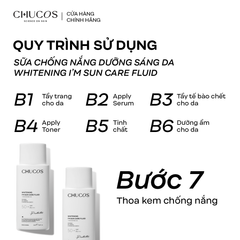 Sữa Chống Nắng Dưỡng Sáng Da Chucos Whitening I'm Sun Care Fluid 50ml