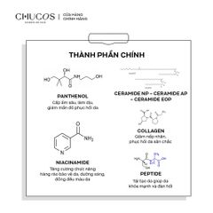 Tinh Chất Căng Bóng, Trẻ Hoá và Dưỡng Ẩm Da Chucos Peptide Booster 30ml