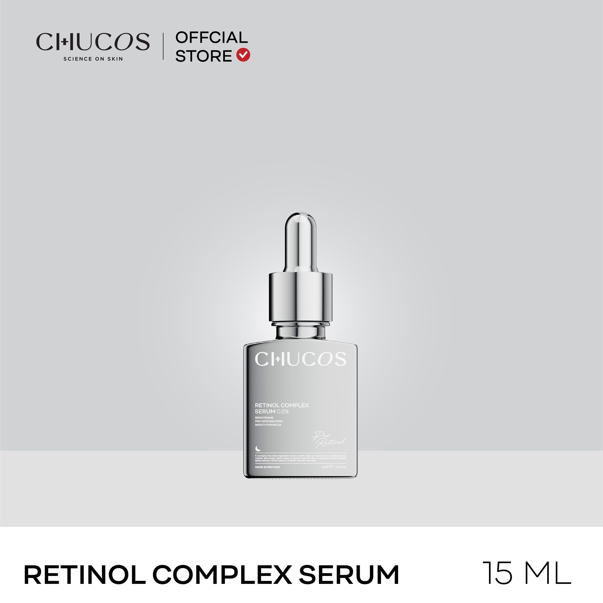  Tinh Chất Chống Lão Hoá Retinol Complex Serum 0.5% 15ml 