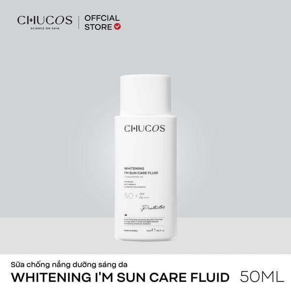 Sữa Chống Nắng Dưỡng Sáng Da Chucos Whitening I'm Sun Care Fluid 50ml