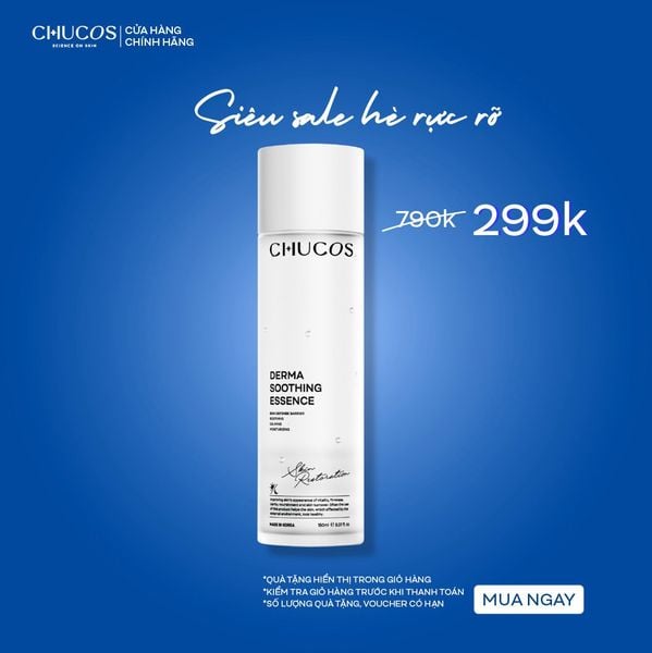  Nước Thần Kích Hoạt Da Chucos Derma Soothing Essence 150ml 