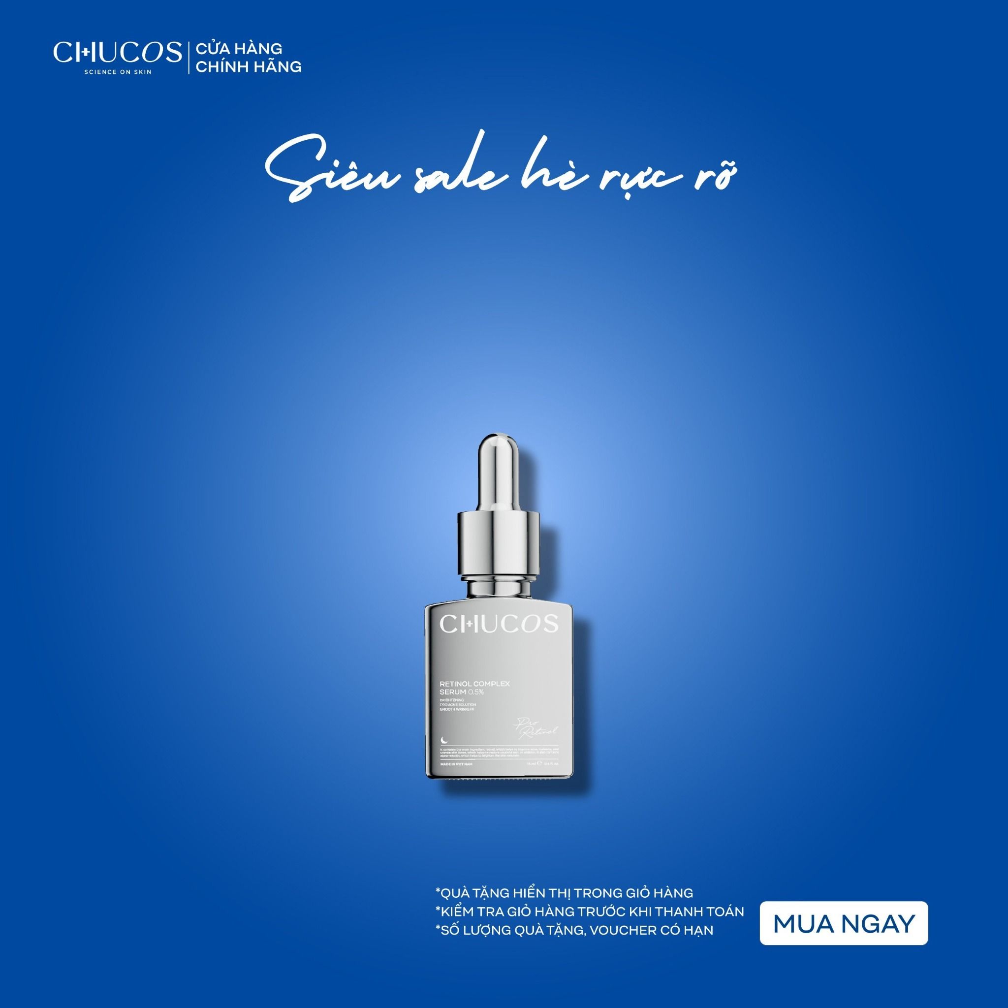  Tinh Chất Chống Lão Hoá Retinol Complex Serum 0.5% 15ml 