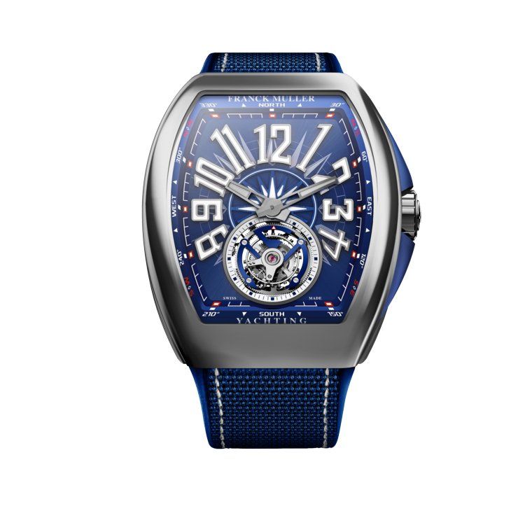 Franck Muller Vanguard Yachting V 45 T GR CS YACHT (BL) – HARRY&Co.