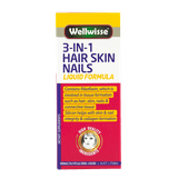 Nước Uống Làm Đẹp Tóc Da Móng Tay Wellwisse Hair Skin Nails (500ml)