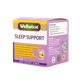 Viên Uống Hỗ Trợ Giấc Ngủ Wellwisse Sleep Support (30 Viên)