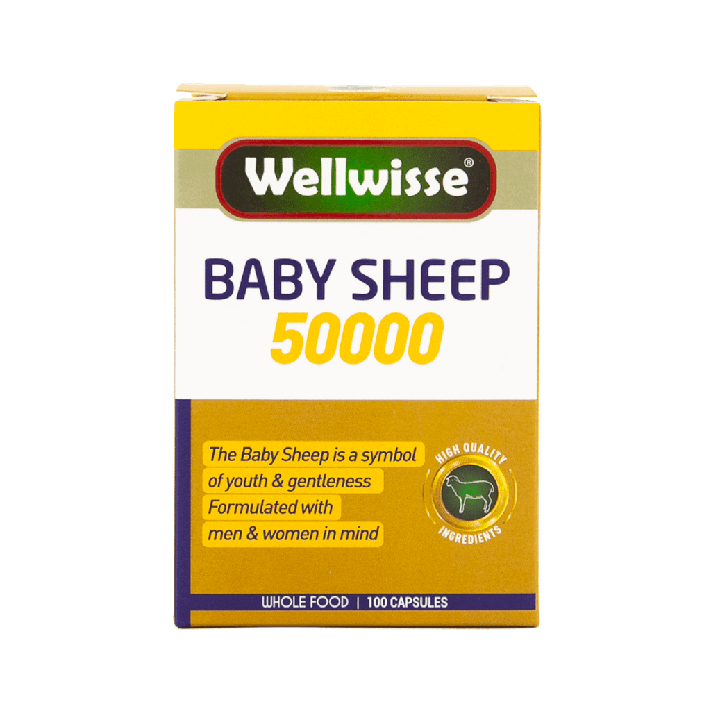 Viên Uống Chiết Xuất Nhau Thai Cừu Non Baby Sheep Wellwisse (100 viên)