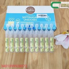 Nước muối sinh lý kháng viêm Gifrer trị sổ mũi ( tuýp vàng)