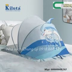 Màn gấp gọn Kiluta hình thú hồng/xanh