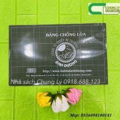 Bảng gỗ chống Lóa AD (21x34)