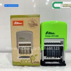 Mộc đóng số PET-409