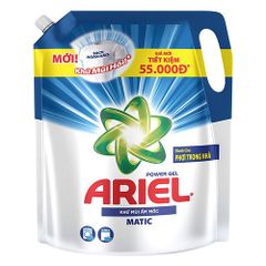 Ariel nước giặt túi  khử mùi ẩm móc 1.8kg x4(6.22)