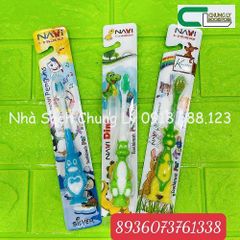 Bàn chái đánh răng trẻ em Navi hươu cao cổ