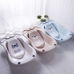 Chậu tắm hình gấu hồng/trắng/xanh