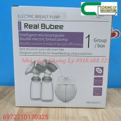 Máy hút sữa điện đôi Real bubee 8023