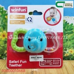 0165 Đồ chơi cầm tay xúc xắc gặm nướu hình voi Winfun