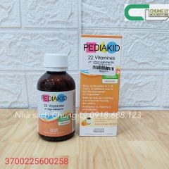 Pediakid 22 Vitamin và khoáng chất 125ml cho bé từ 6 tháng