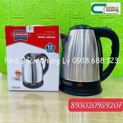 Ấm siêu tốc Sunhouse 1182