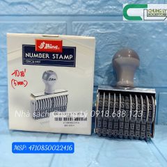 Mộc đóng số N310 10 số 5 ly