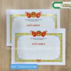 Giấy khen A4 dày