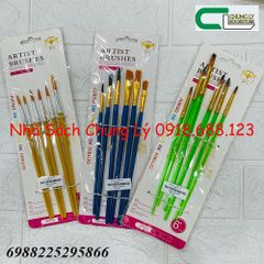 Bộ cọ vỉ 6 cây 25