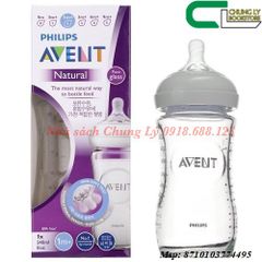 Bình Avent thủy tinh 240ml