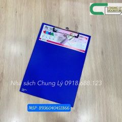 Bìa trình ký đơn si A4 FO-CB02 xanh/Cái