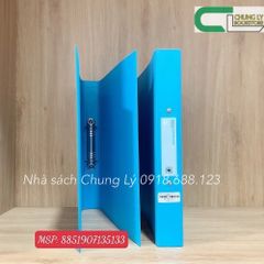 Bìa còng nhẫn Elephant 3cm 221A4 (x.da trời)