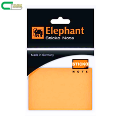 Giấy ghi chú Elephant 50x75mm cam N5075-159689-