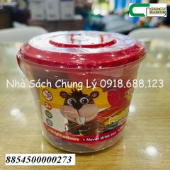ĐẤT NẶN 7 MÀU 500G CBK5007