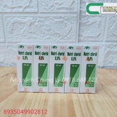 Nước muối sinh lý Natri clorid 10ml