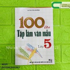 100 bài Tập làm văn mẫu 5 (38.000)