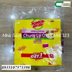 3M Khăn lau đa dụng 34x35 gói 4c