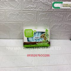 Hộp 6 khăn sữa sợi tre Mipbi