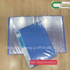 Bìa 20 lá A4 FO-DB01 xanh đậm/Cái