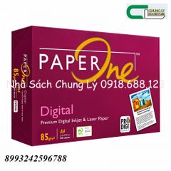 Giấy Paper one A4 85/Ram