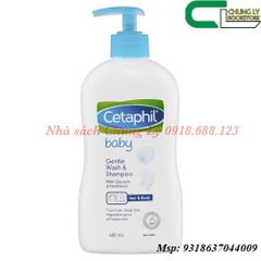 Tắm Gội Cetaphil Baby Gentle 400ml