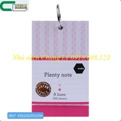 GIẤY NOTE MOTTO PLENTY CYPN75-8L